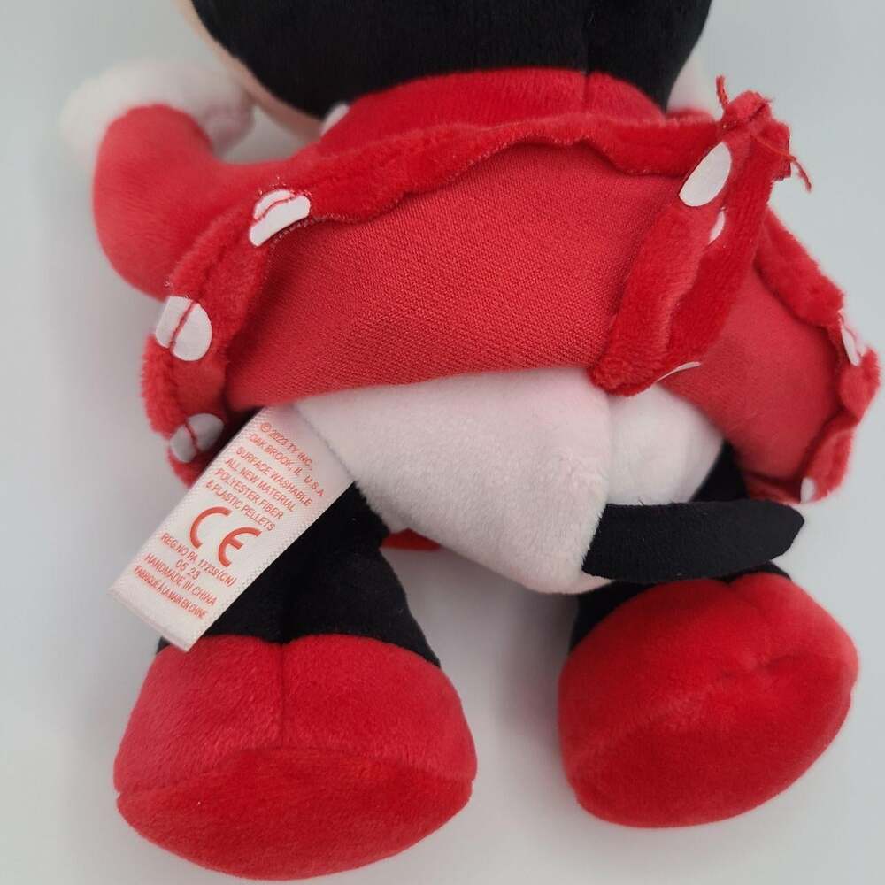 TY Minnie Mouse Beanie Babies Sparkle - Picture 4 of 9
